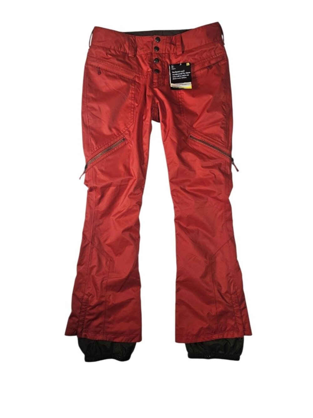 Burton Dryride Karma Snow Pants Womens XL Orange Ski Snowboard NWT